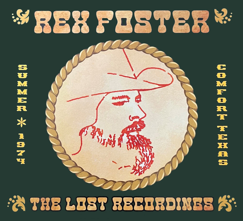 the album cover for Rex Foster - The Lost Recordings