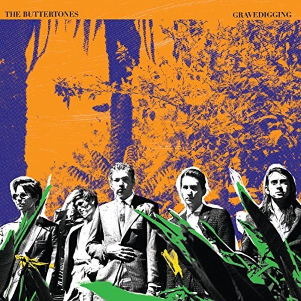 the album cover for The Buttertones - Gravedigging