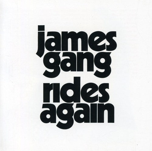 the album cover for James Gang - Rides Again