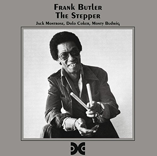 the album cover for Frank Butler - Stepper
