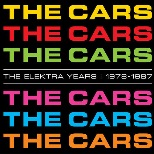 the album cover for The Cars - The Elektra Years 1978 - 1987 [6CD Box Set]