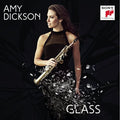 the album cover for Amy Dickson - Glass