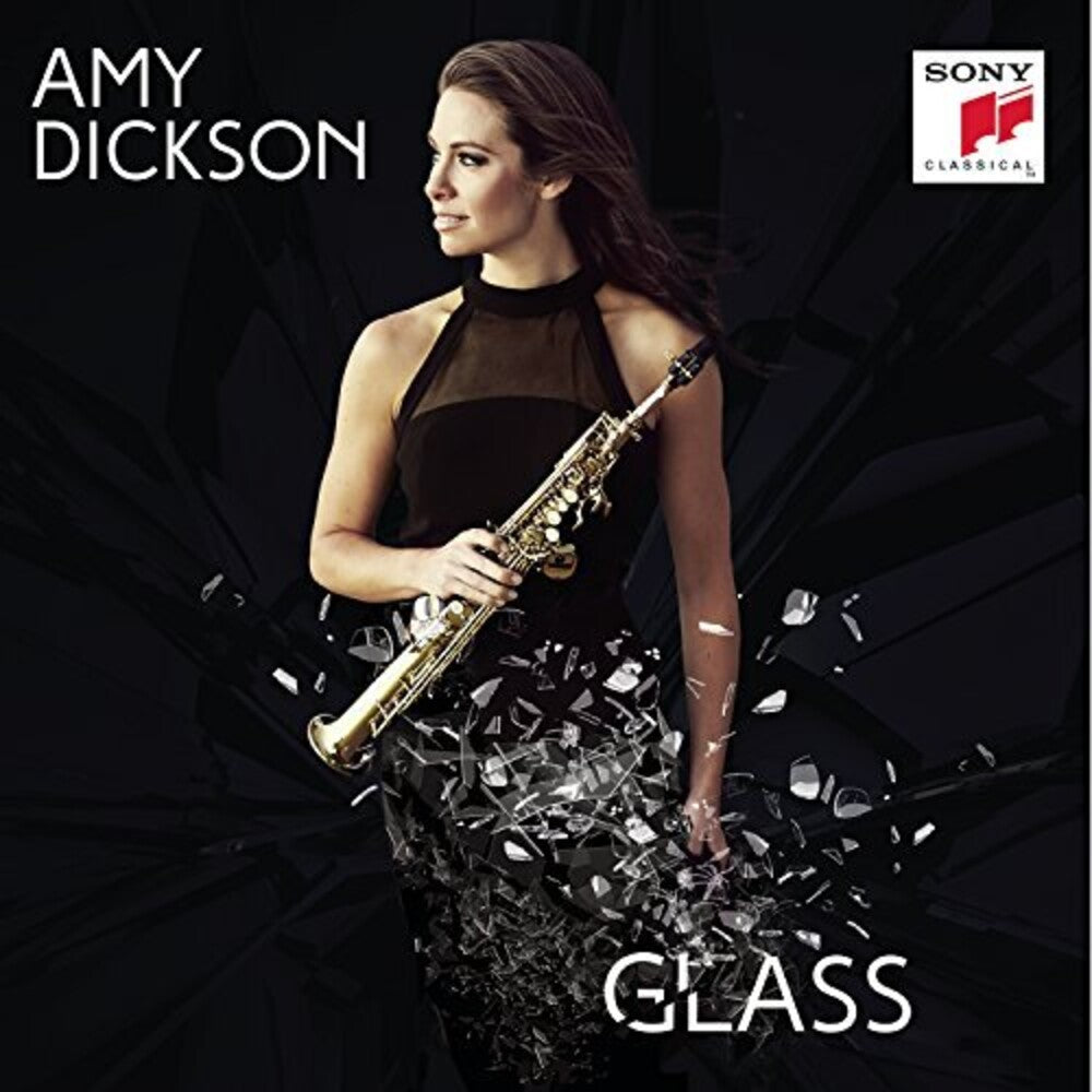the album cover for Amy Dickson - Glass