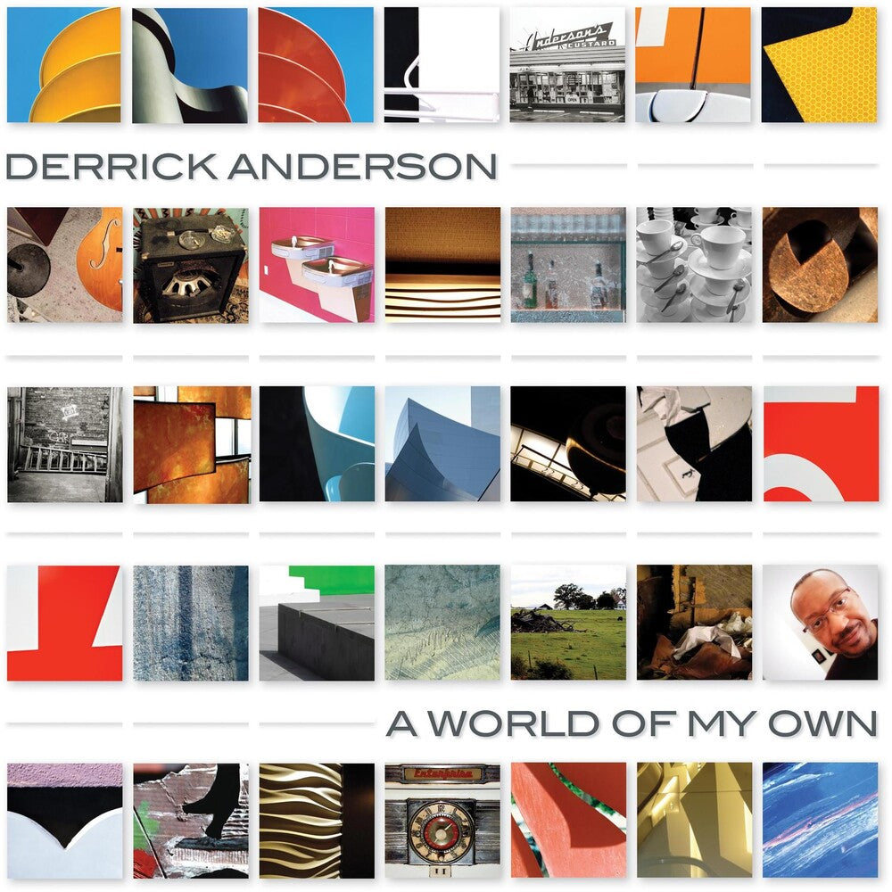 the album cover for Derrick Anderson - World Of My Own