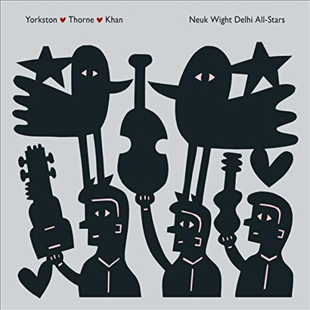 the album cover for Yorkston / Thorne / Khan - Neuk Wight Delhi All-Stars