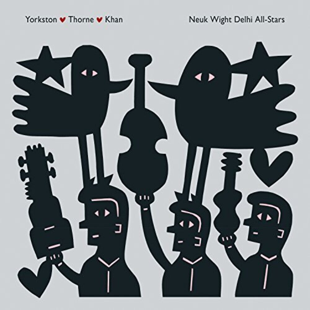 the album cover for Yorkston / Thorne / Khan - Neuk Wight Delhi All-stars