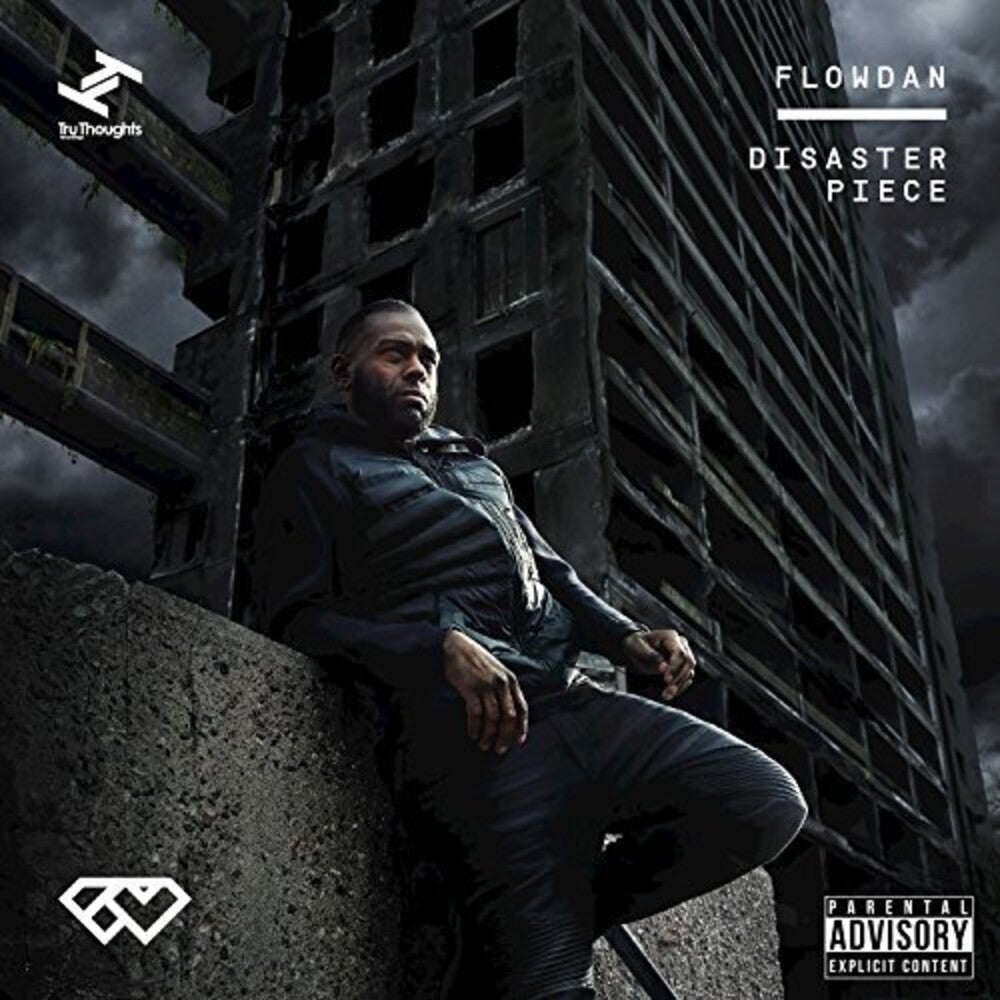 the album cover for Flowdan - Disaster Piece