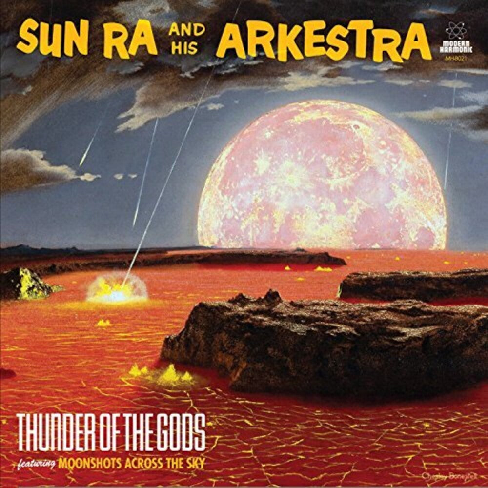 the album cover for Sun Ra - Thunder Of The Gods