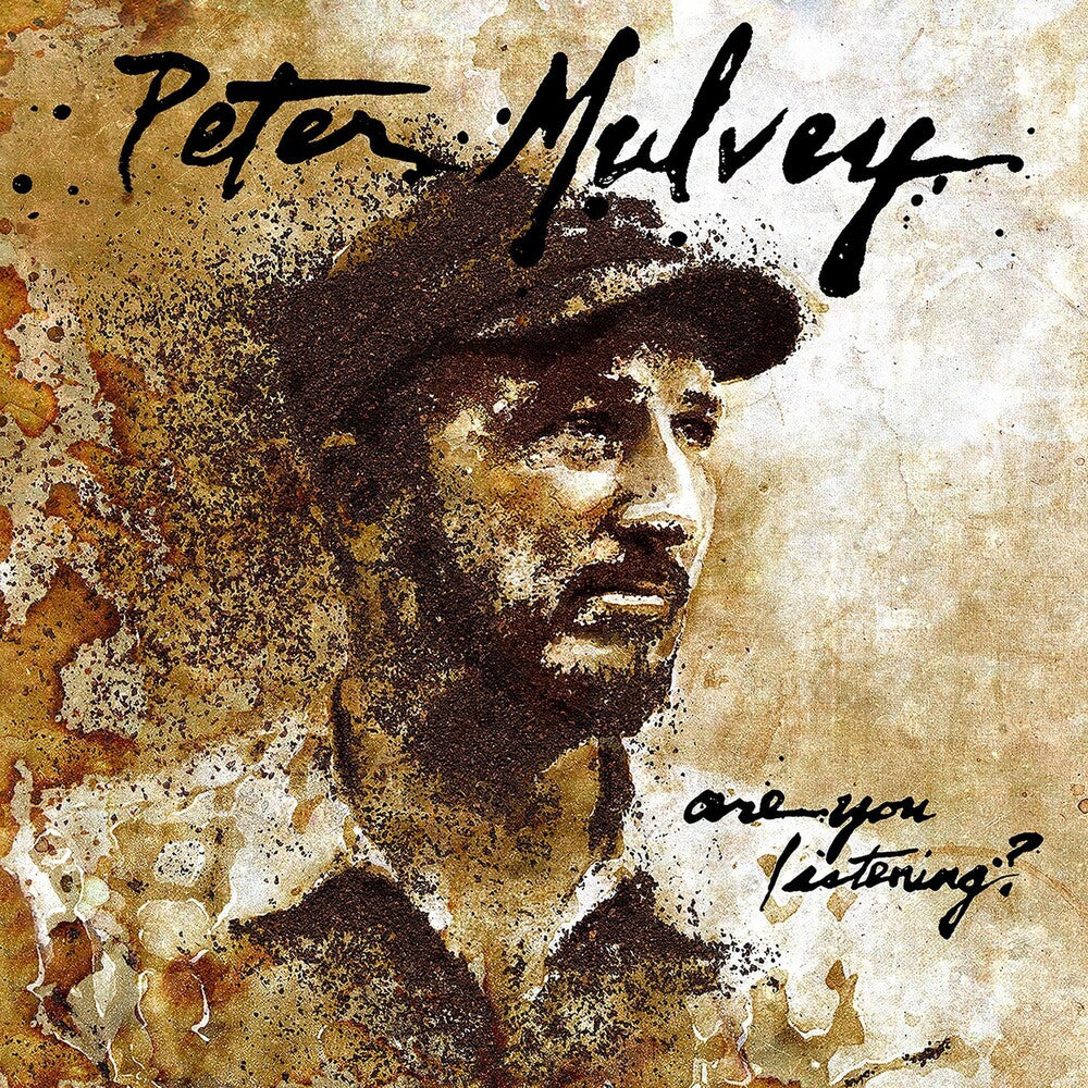 the album cover for Peter Mulvey - Are You Listening?