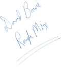 the album cover for David Bowie - BOWPROMO
