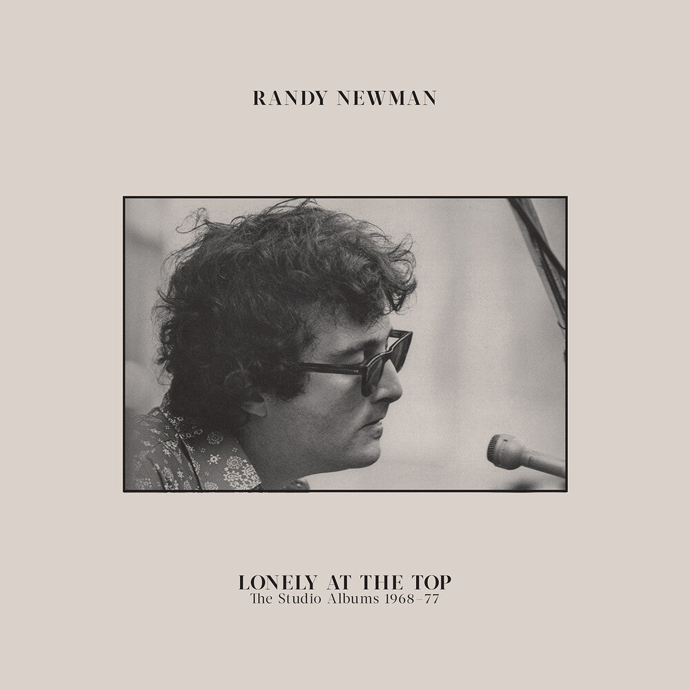 the album cover for Randy Newman - Lonely At The Top The Studio Albums 1968-1977