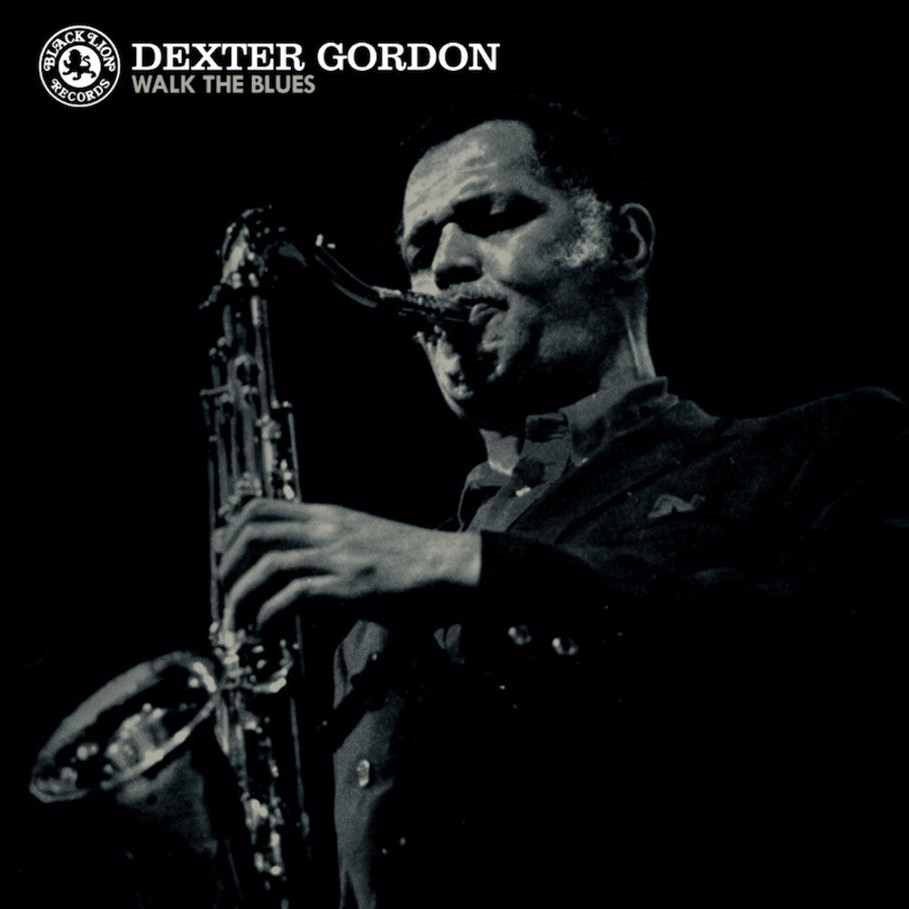 the album cover for Dexter Gordon - Walk The Blues [Clear LP]