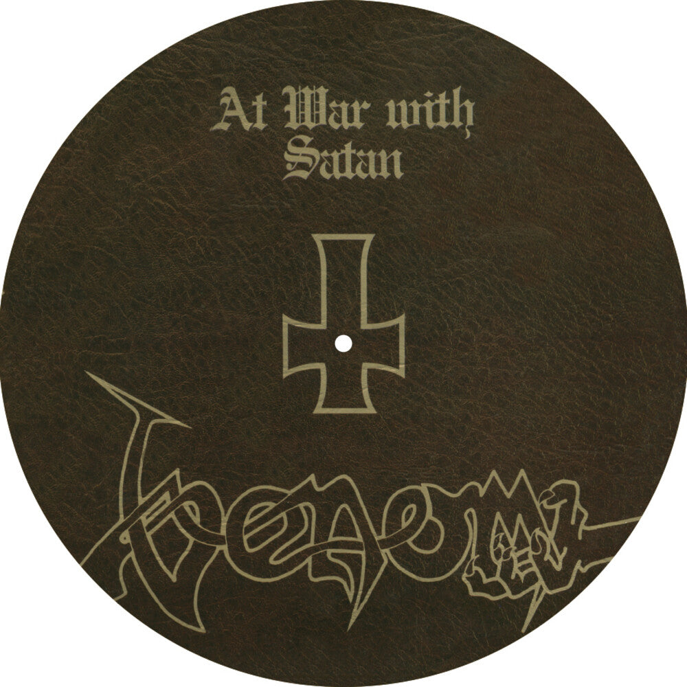 the album cover for Venom - At War With Satan [Limited Edition] (Pict)