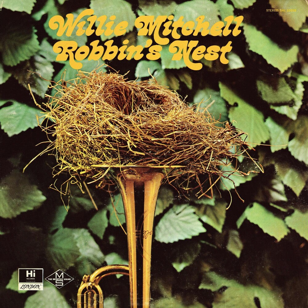 the album cover for Willie Mitchell - Robbin's Nest