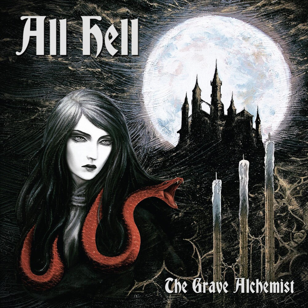 the album cover for All Hell - The Grave Alchemist