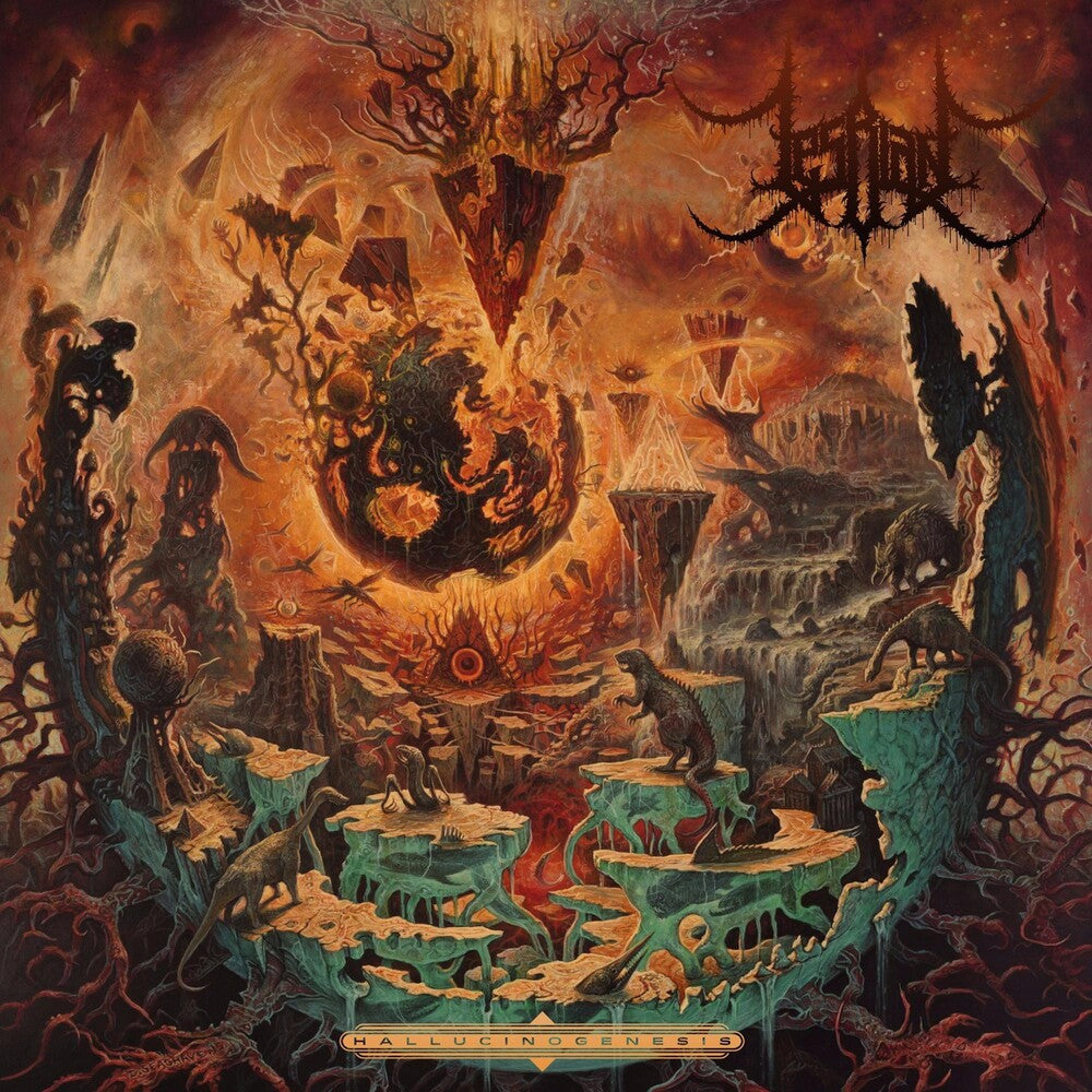 the album cover for Lesbian - Hallucinogenesis