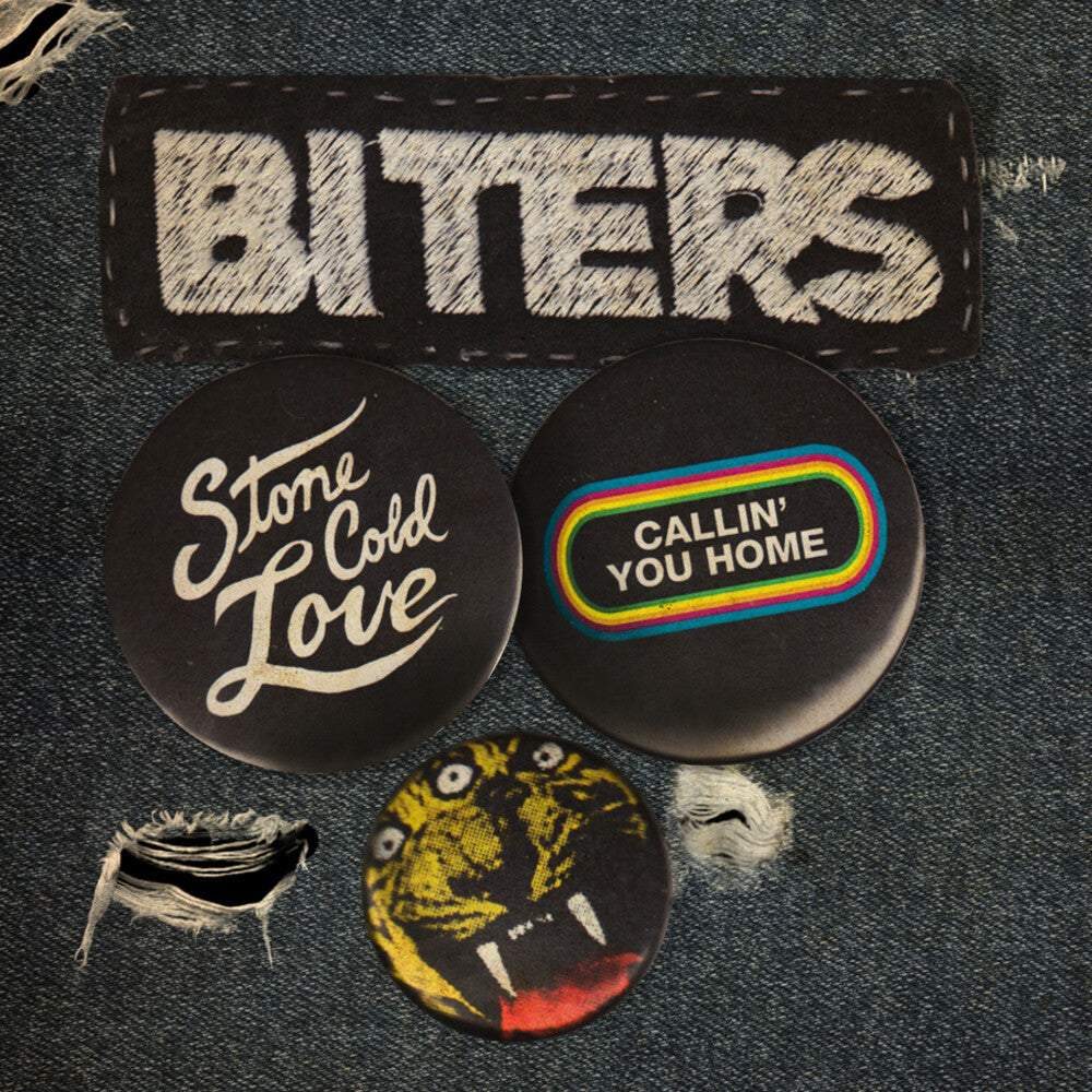 the album cover for Biters - Stone Cold Love / Callin' You Home
