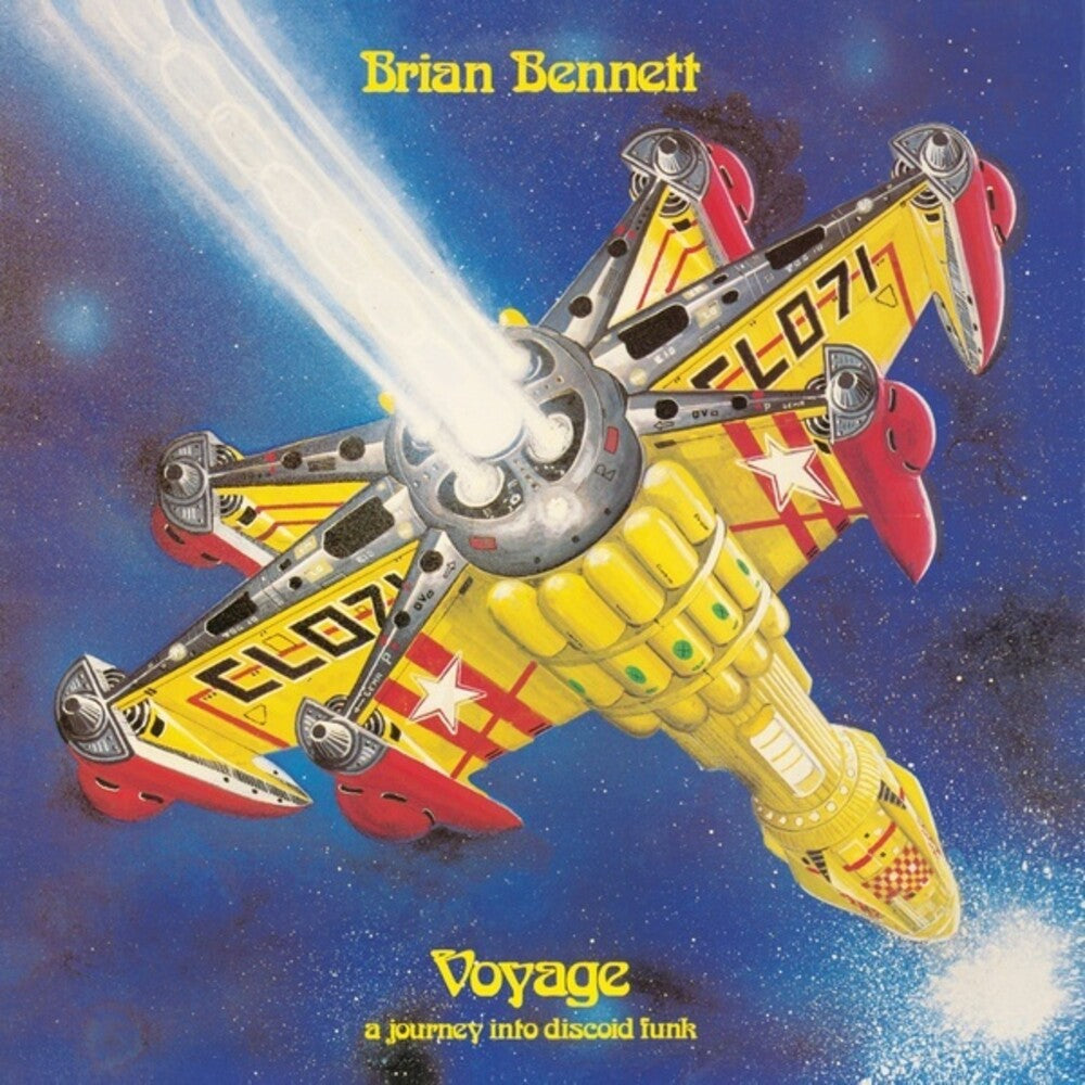 the album cover for Brian Bennett - Voyage A Journey Into Discoid Funk