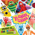 the album cover for Yo Gabba Gabba! - Music Is Awesome 2