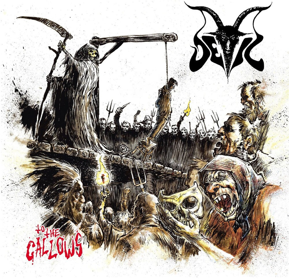the album cover for Devil - To The Gallows