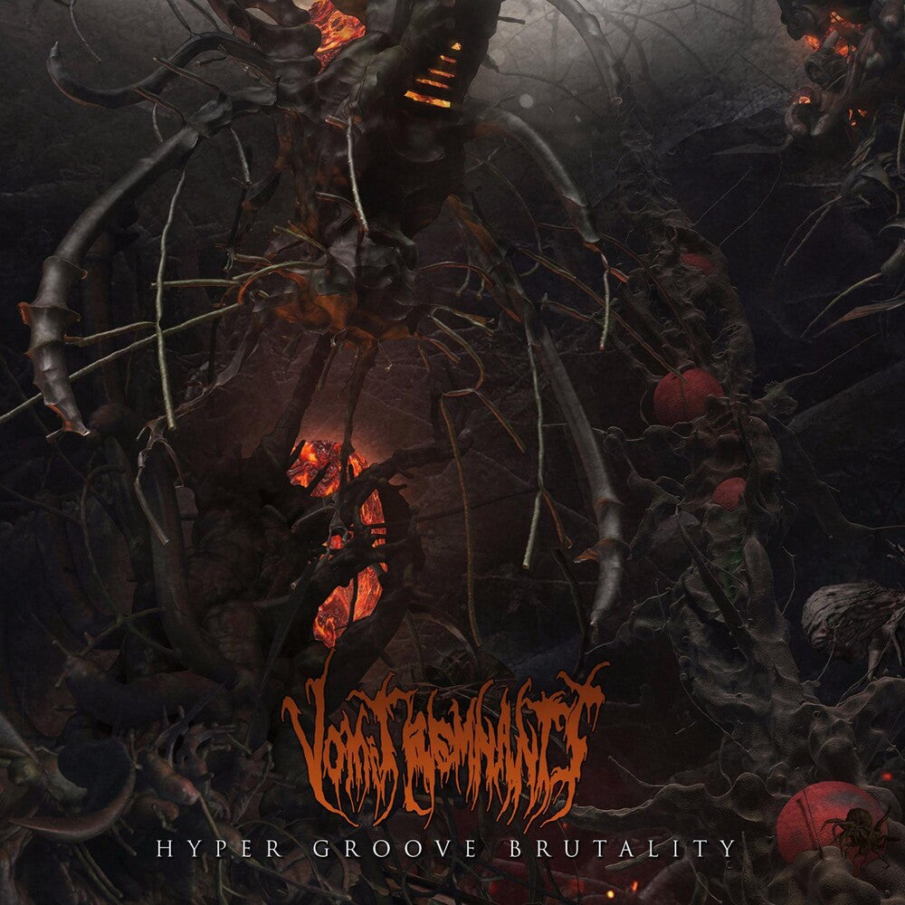 the album cover for Vomit Remnants - Hyper Groove Brutality