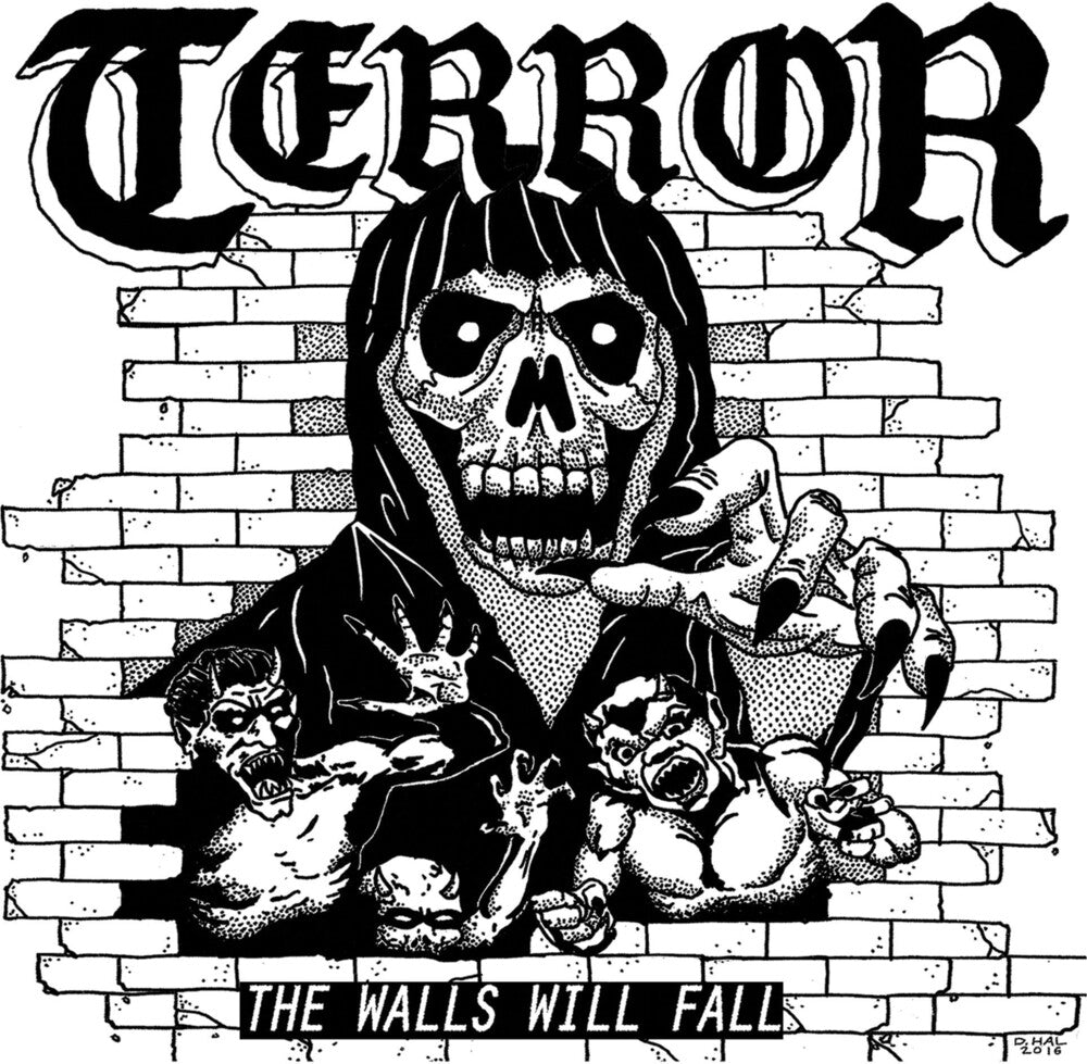 the album cover for Terror - The Walls Will Fall