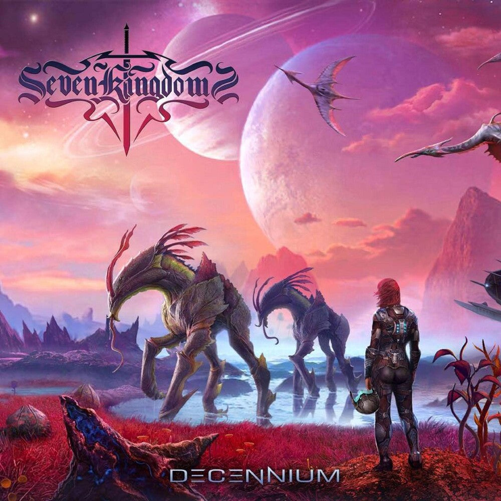 the album cover for Seven Kingdoms - Decennium