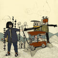 the album cover for Girlpool - Powerplant [Indie Exclusive Limited Edition Translucent Red LP]