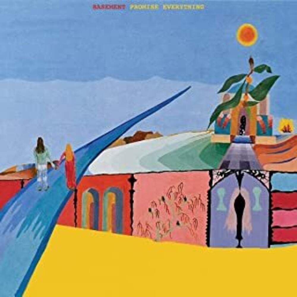 the album cover for Basement - Promise Everything [Deluxe Edition Marble LP]