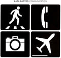 the album cover for Karl Bartos - Communication