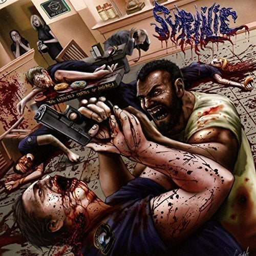 the album cover for Syphilic - The Indicted States Of America