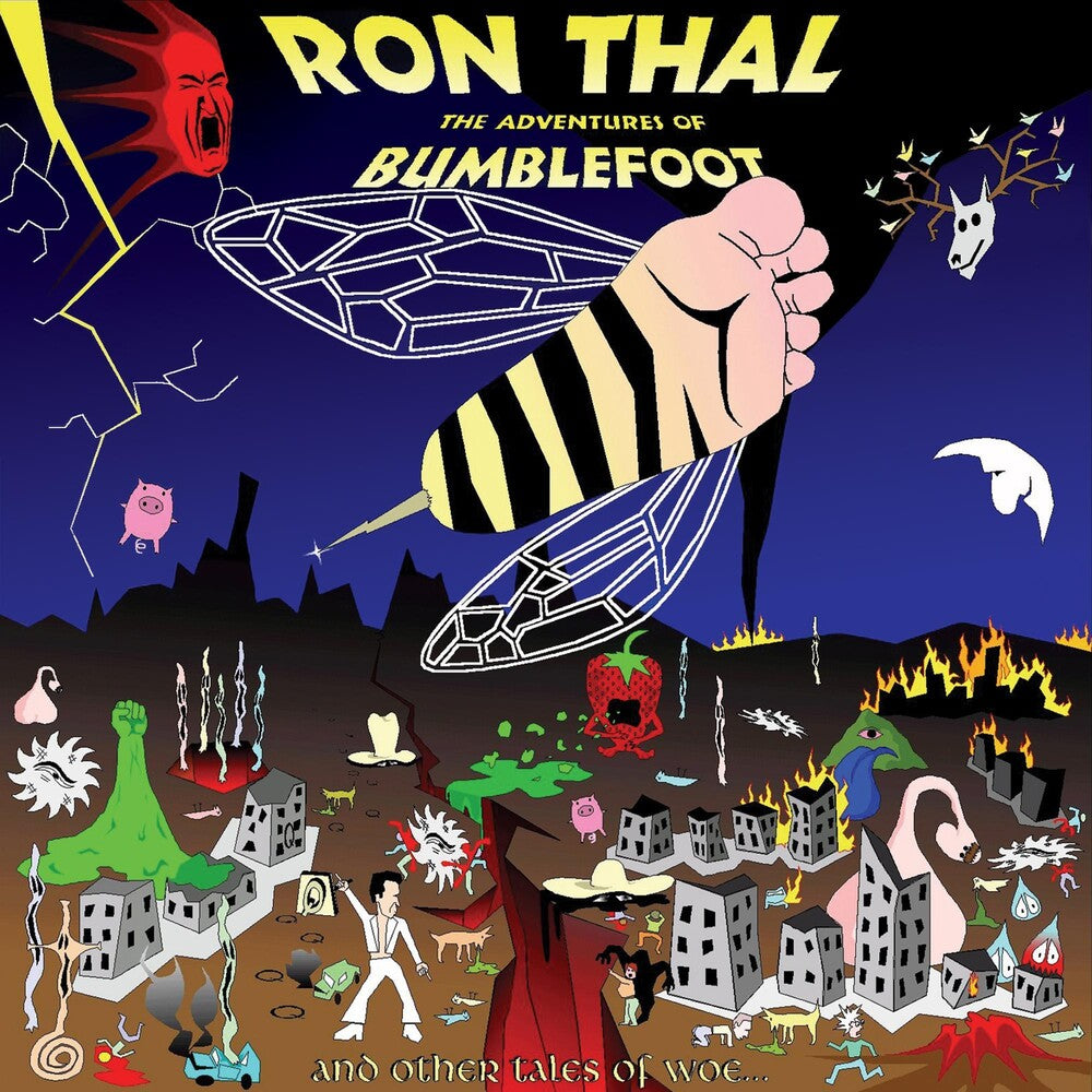 the album cover for Ron Thal - Bumblefoot
