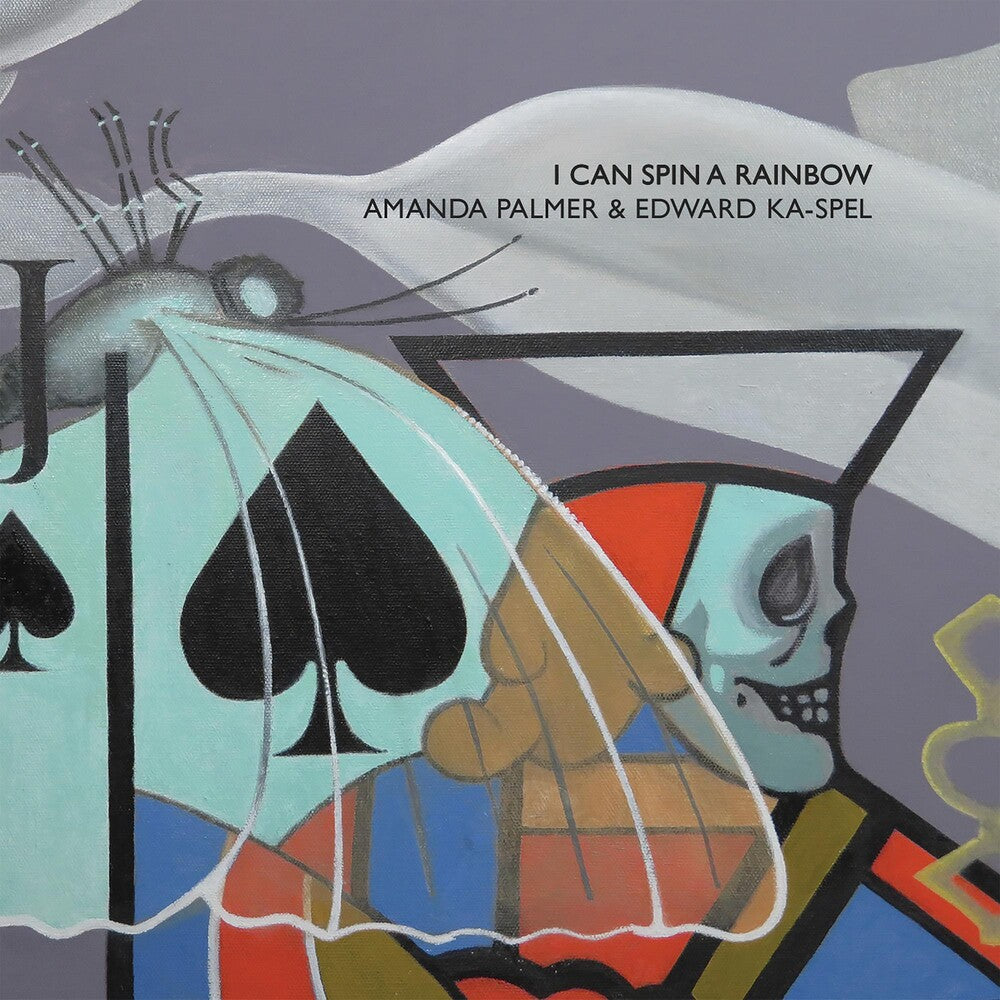the album cover for Amanda Palmer - I Can Spin A Rainbow [LP]