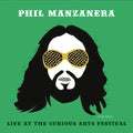the album cover for Phil Manzanera - Live At The Curious Arts Festival