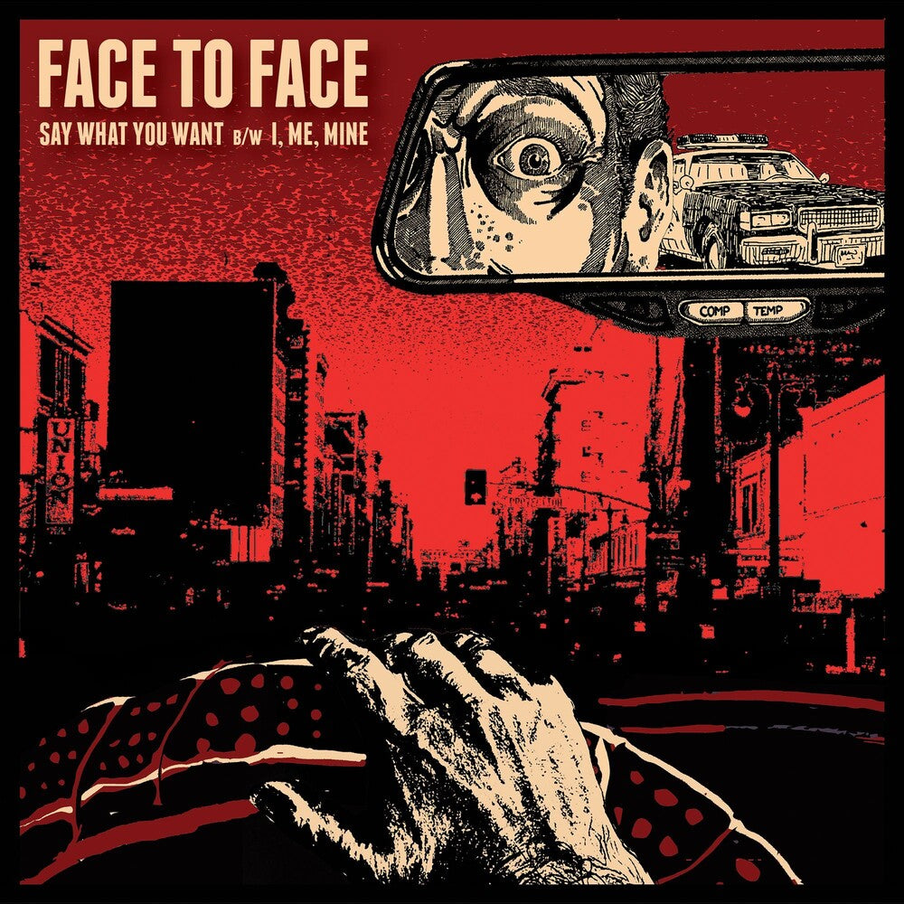 the album cover for Face To Face - Say What You Want
