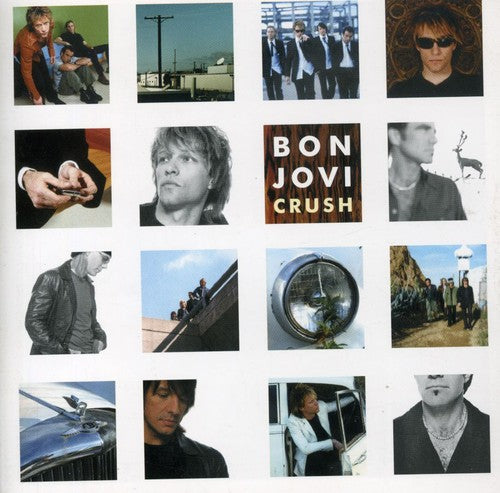 the album cover for Bon Jovi - Crush