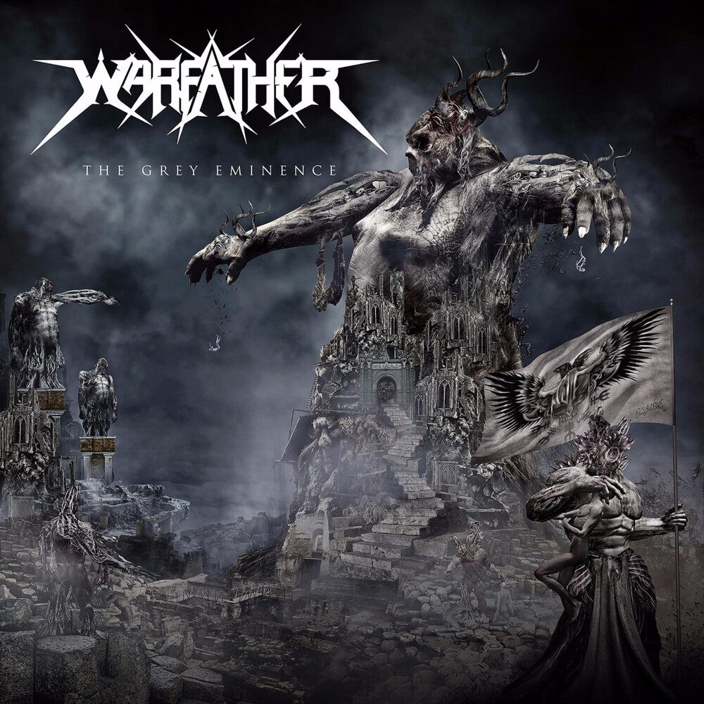 the album cover for Warfather - The Grey Eminence