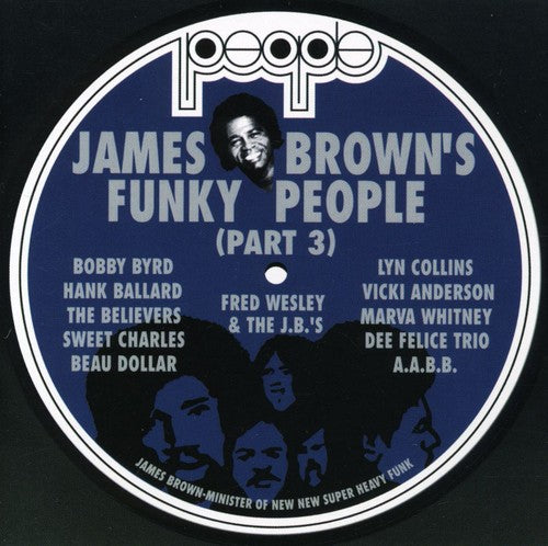 the album cover for James Brown - James Brown's Funky People, Part 3