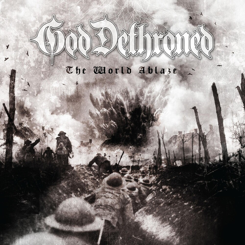 the album cover for God Dethroned - The World's Ablaze