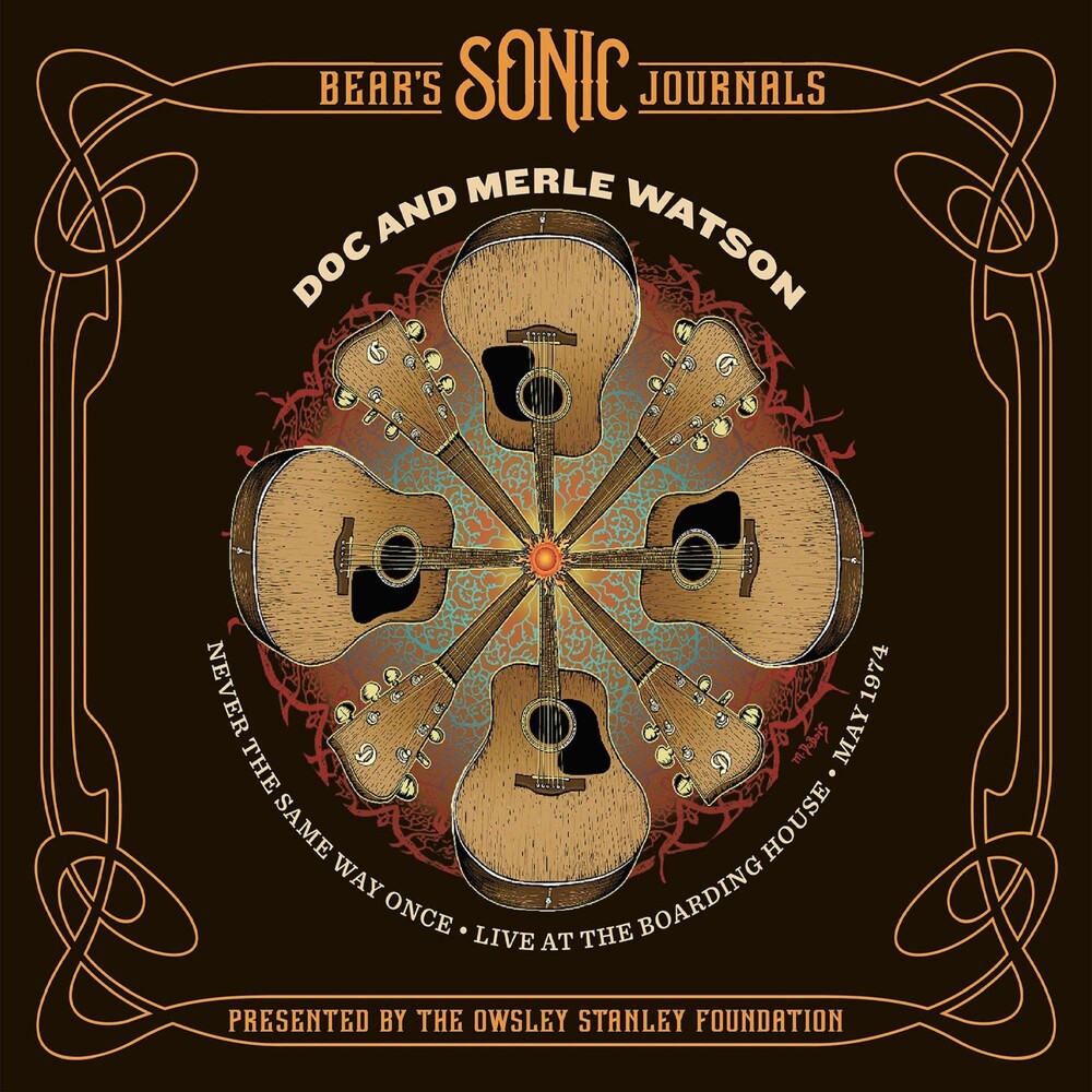 the album cover for Watson, Doc & Merle - Never The Same Way Once