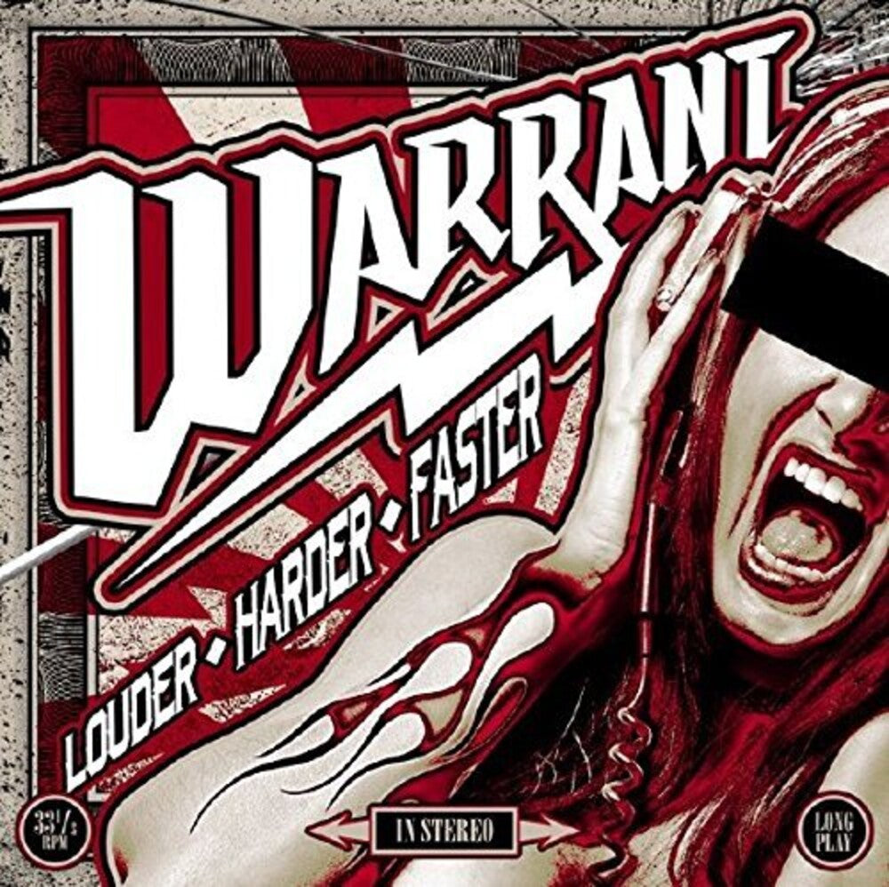 the album cover for Warrant - Louder Harder Faster