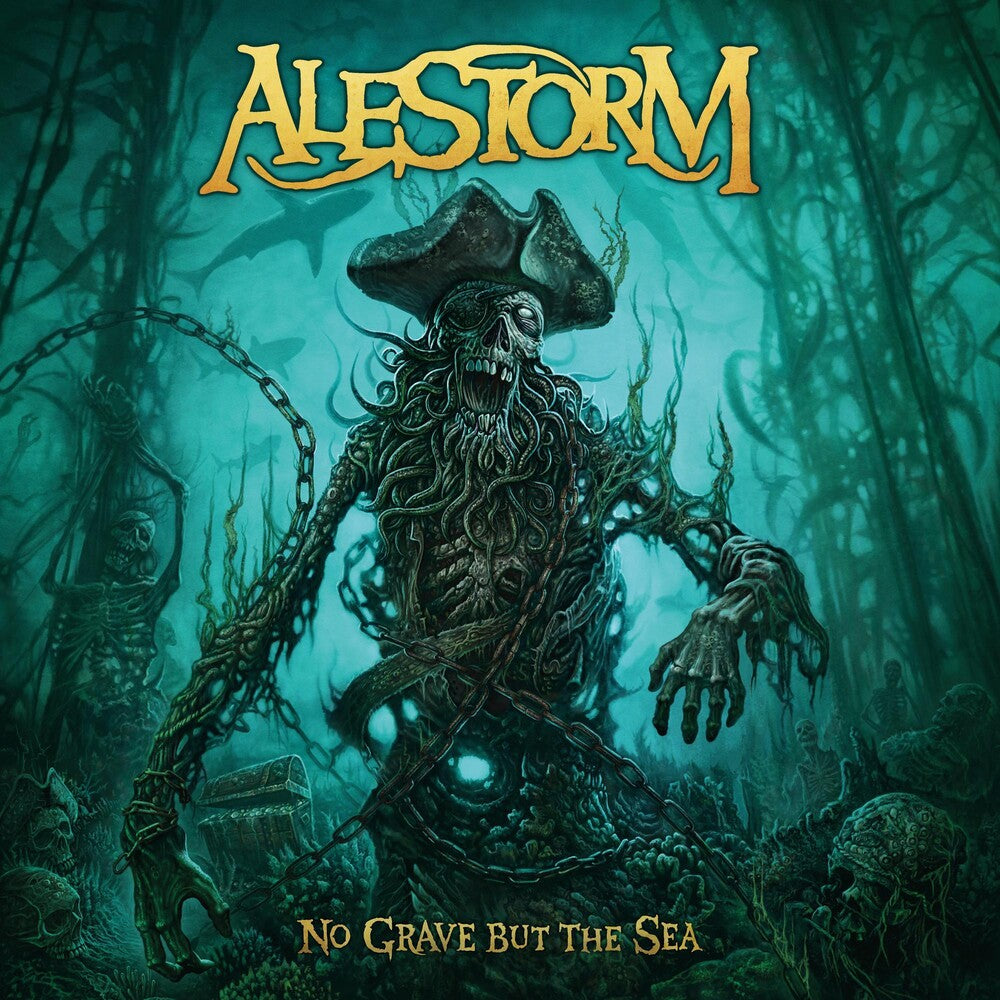 the album cover for Alestorm - No Grave But The Sea [LP]