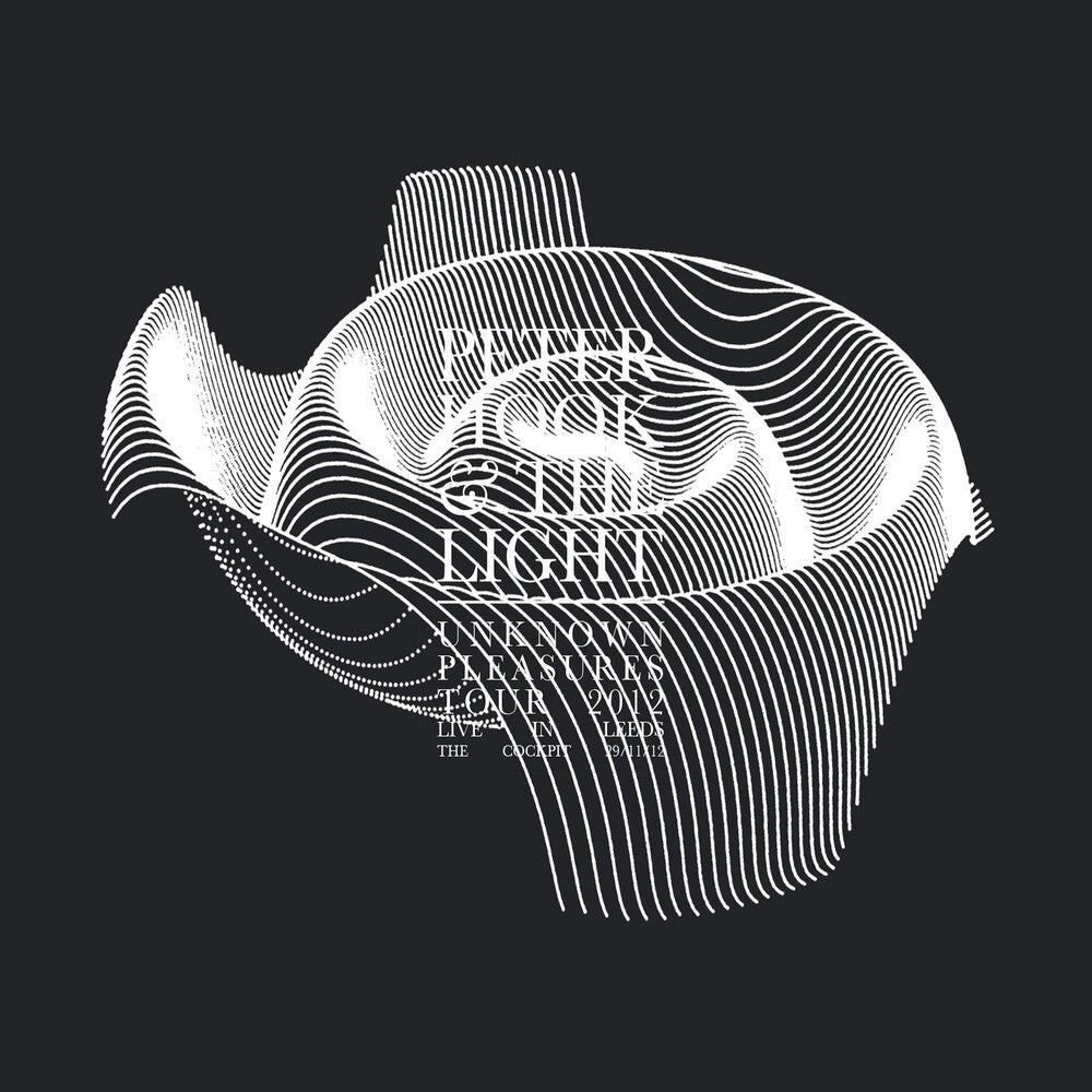 the album cover for Peter Hook & The Light - Unknown Pleasures: Live In Leeds