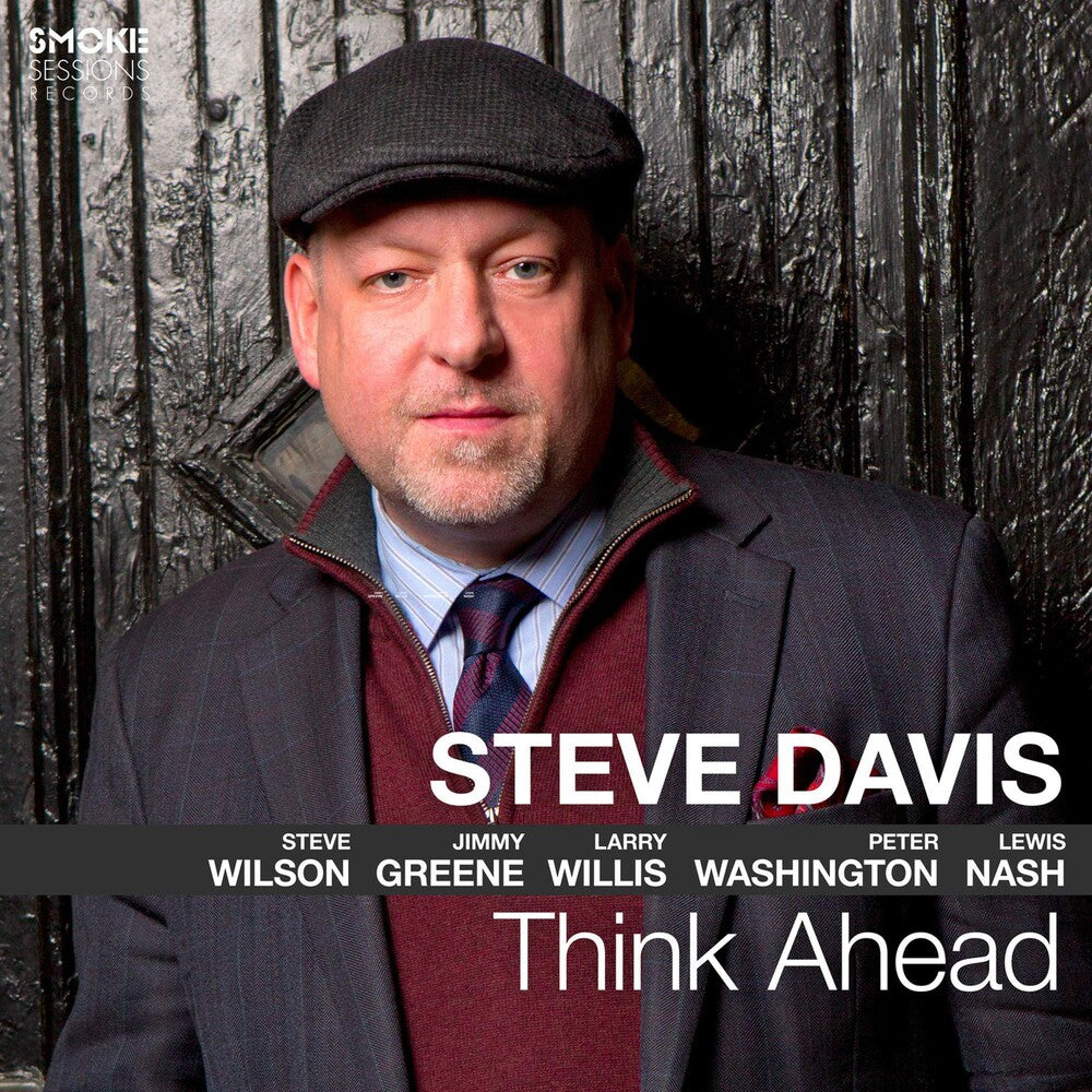 the album cover for Steve Davis - Think Ahead [Digipak]