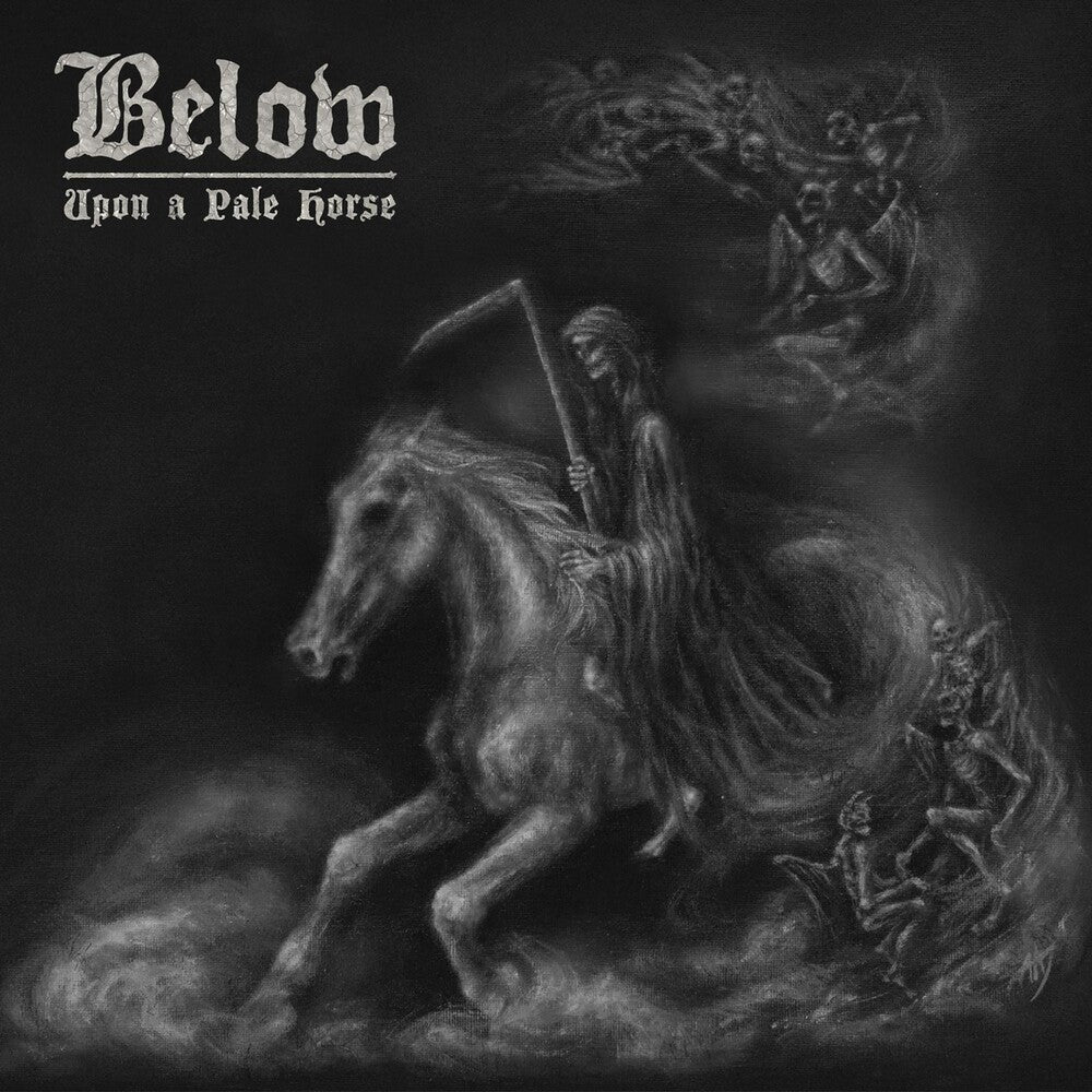 the album cover for Below - Upon A Pale Horse