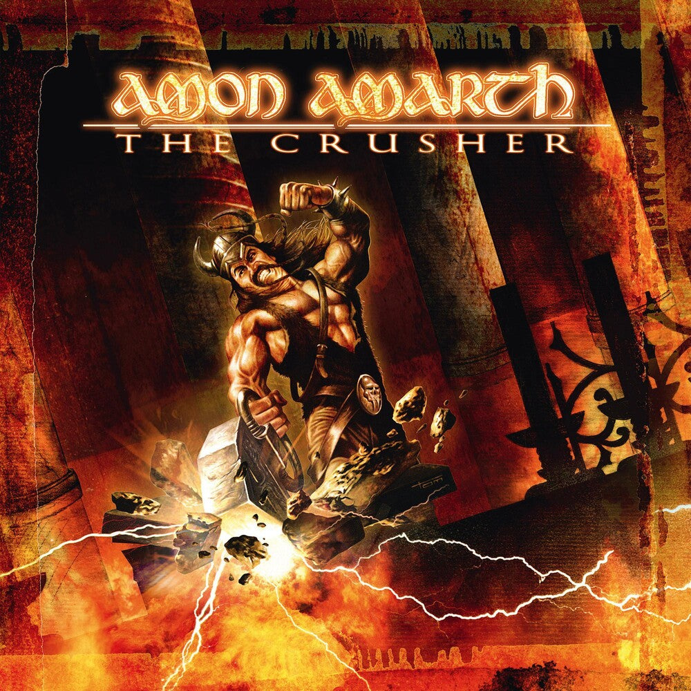 the album cover for Amon Amarth - Crusher [LP]
