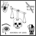 the album cover for Orthodox - Sounds Of Loss