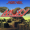 the album cover for Moxy - Riding High [Import]
