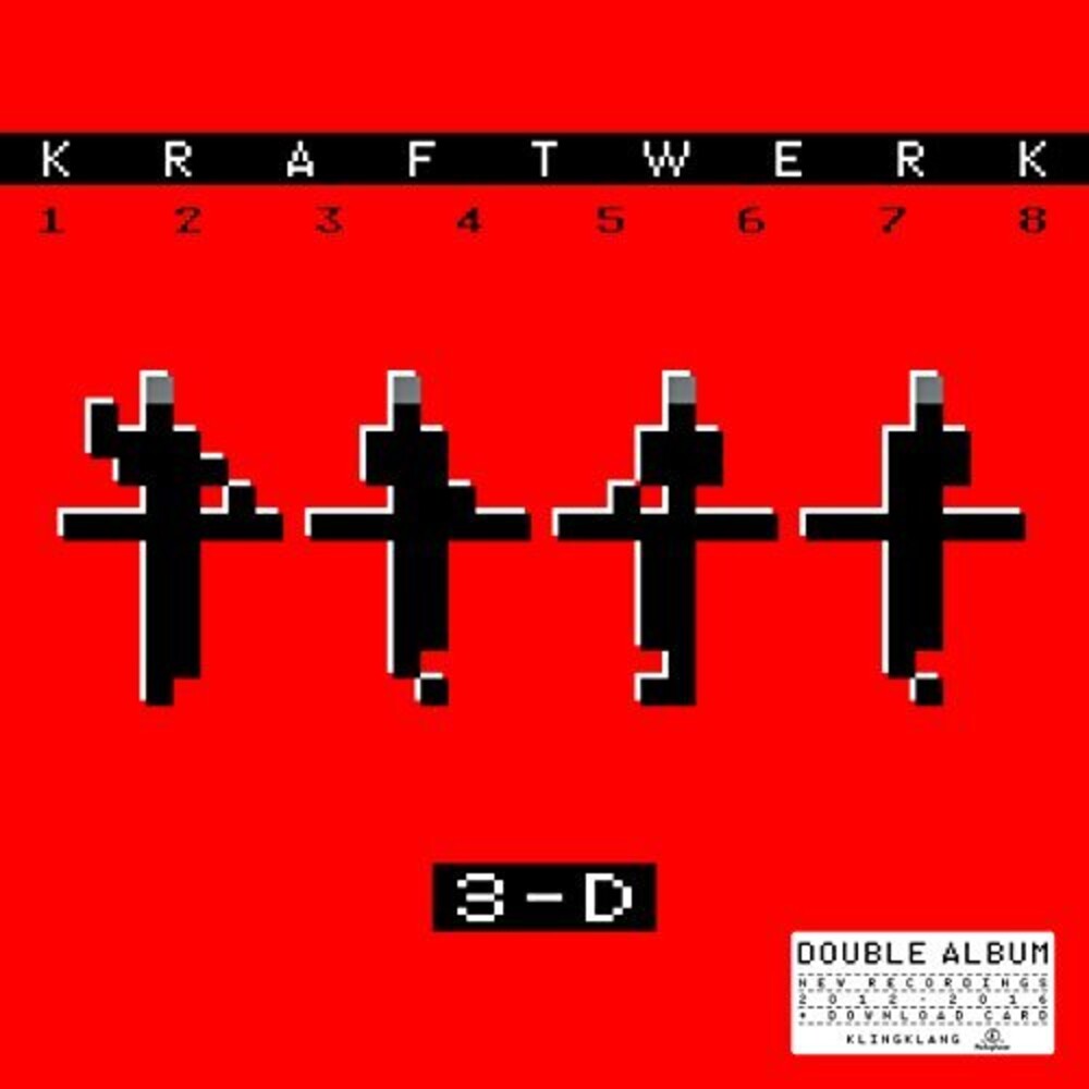 the album cover for Kraftwerk - 3-D: The Catalogue [2LP]