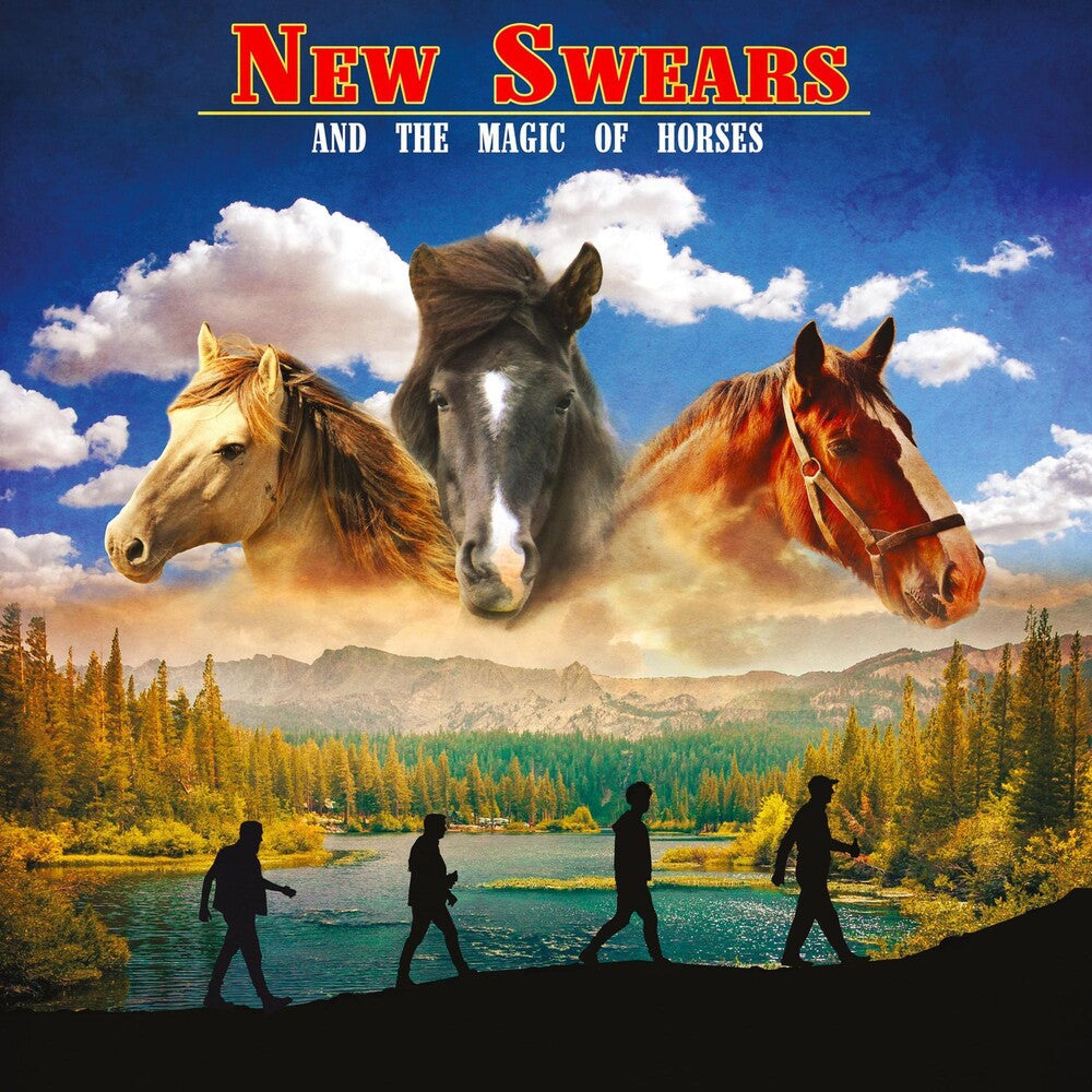 the album cover for New Swears - And The Magic Of Horses